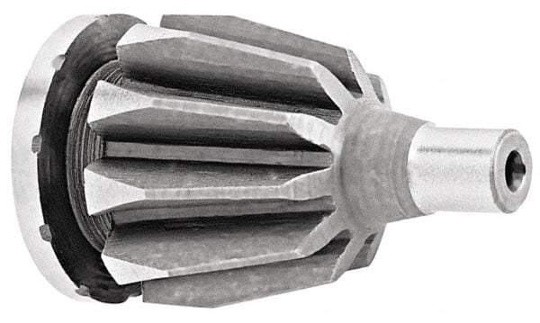 Bison - Cast Iron Lathe Chuck Pinion - 20" Chuck Diam Compatible, 2" OD - Industrial Tool & Supply
