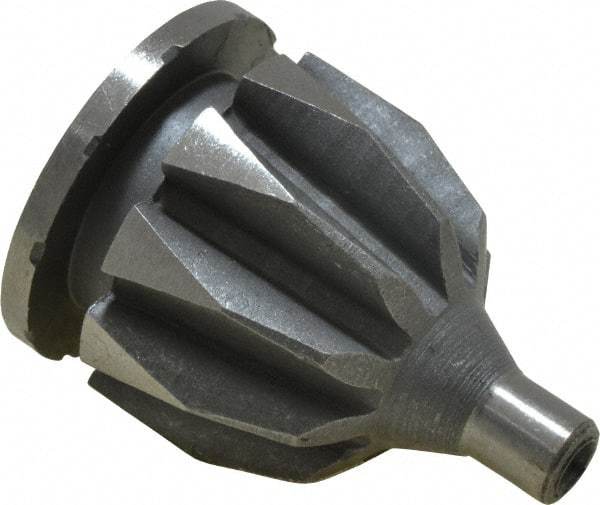 Bison - Cast Iron Lathe Chuck Pinion - 4" Chuck Diam Compatible, 0.98" OD - Industrial Tool & Supply