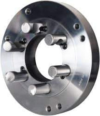 Pratt Burnerd America - Adapter Back Plate for 12" Diam Self Centering Lathe Chucks - D1-11 Mount, 3.285" Through Hole Diam, Steel - Industrial Tool & Supply
