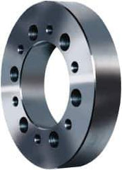 Pratt Burnerd America - Adapter Back Plate for 8" Diam Self Centering Lathe Chucks - A1/A2-5 Mount, 2-1/4" Through Hole Diam, Steel - Industrial Tool & Supply