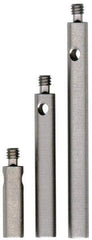 Fowler - M2 Female and Male Connection, 3mm Stem Diameter, Stainless Steel, CMM Stylus Extension - 40mm Overall Length, 4mm Outer Diameter, For Use with CMM Touch Trigger Probes - Industrial Tool & Supply