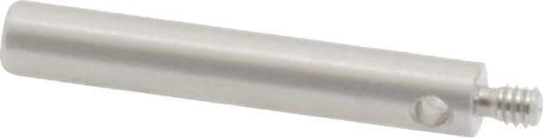 Fowler - M2 Female and Male Connection, 3mm Stem Diameter, Stainless Steel, CMM Stylus Extension - 20mm Overall Length, 4mm Outer Diameter, For Use with CMM Touch Trigger Probes - Industrial Tool & Supply