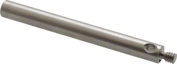Fowler - M2 Female and Male Connection, 3mm Stem Diameter, Stainless Steel, CMM Stylus Extension - 30mm Overall Length, 4mm Outer Diameter, For Use with CMM Touch Trigger Probes - Industrial Tool & Supply