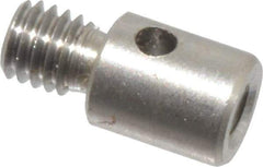 Fowler - M3 Female, M2 Male, Stainless Steel, CMM Thread Adapter - 5mm Long - Industrial Tool & Supply