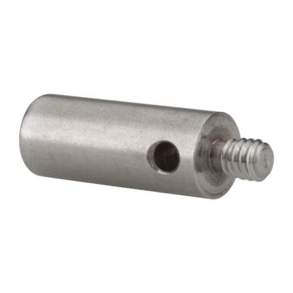 Fowler - M3 Female, M2 Male, Stainless Steel, CMM Thread Adapter - 10mm Long - Industrial Tool & Supply