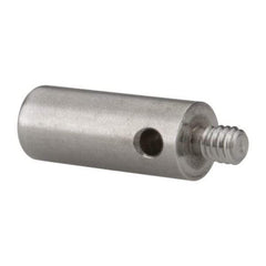 Fowler - M3 Female, M2 Male, Stainless Steel, CMM Thread Adapter - 10mm Long - Industrial Tool & Supply