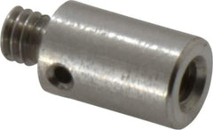 Fowler - M3 Female, M4 Male, Stainless Steel, CMM Thread Adapter - 10mm Long - Industrial Tool & Supply
