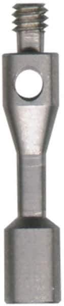 Fowler - 3 mm Ball Diameter, Stainless Steel Stem, M2 Thread, Ruby Point Disc Tip CMM Stylus - 13 mm Overall Length - Industrial Tool & Supply
