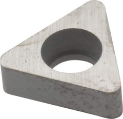 Kennametal - 3/8" Inscribed Circle, Triangle Boring Bar Shim for Indexables - 3/16" Thick, ITSN Shim Style, Negative Rake - Industrial Tool & Supply