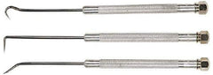 General - 3 Piece Probe Set - Carbon Steel - Industrial Tool & Supply