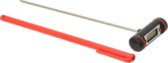 General - -58 to 536°F Digital Thermometer - LCD Display, Thermistor Sensor - Industrial Tool & Supply