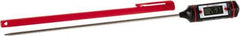 General - -58 to 302°F Digital Thermometer - LCD Display, Thermistor Sensor - Industrial Tool & Supply