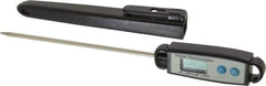 General - -58 to 302°F Waterproof Keypad Digital Thermometer - LCD Display, Thermistor Sensor - Industrial Tool & Supply