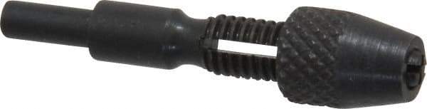 Interstate - 4" Long, Hand Drill with Swivel Head Pin Vise - 4" Long, 0.125" Min Capacity - Industrial Tool & Supply