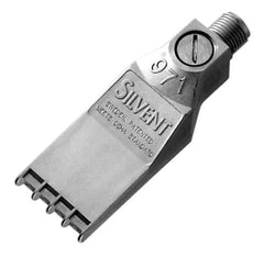 Silvent - Blow Gun Heavy-Duty Flat Nozzle - 1/8 NPT, 2.76" Hose Length - Industrial Tool & Supply