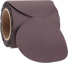 3M - 5" Diam, 150 Grit FEPA, Aluminum Oxide Adhesive PSA Disc - Very Fine Grade, White, J Weighted Backing, Flexible, Use with Random Orbital Sanders - Industrial Tool & Supply