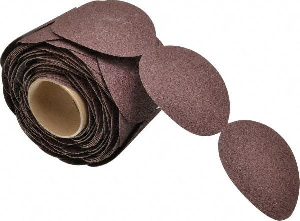 3M - 5" Diam, 36 FEPA Grit Aluminum Oxide Adhesive PSA Disc - Very Coarse Grade, X Weighted Cloth Backing, For Bench Top Motors, Random Orbital Sanders - Industrial Tool & Supply