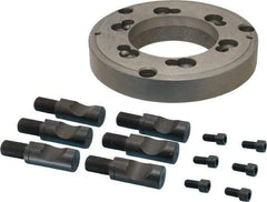 Interstate - Adapter Back Plate for 8" Diam Lathe Chucks - D1-6 Mount - Industrial Tool & Supply