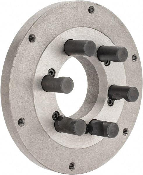 Interstate - Adapter Back Plate for 8" Diam Lathe Chucks - D1-5 Mount - Industrial Tool & Supply