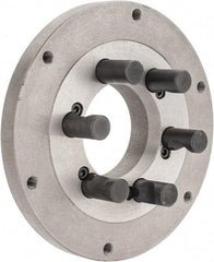 Interstate - Adapter Back Plate for 8" Diam Lathe Chucks - D1-5 Mount - Industrial Tool & Supply