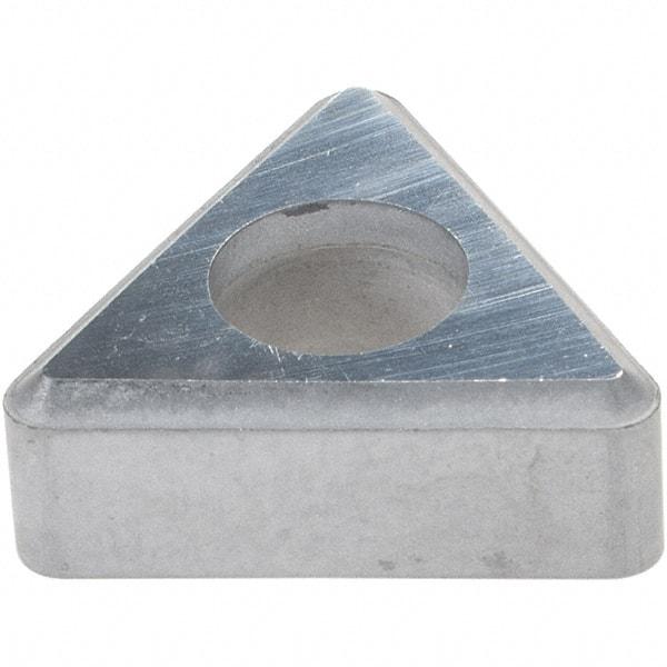 Made in USA - 3/8" Inscribed Circle, Triangle Shim for Indexables - Carbide, 3/16" Thick, ITSN Shim Style, Negative Rake, Left Hand Cut - Industrial Tool & Supply