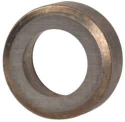Made in USA - 1/2" Inscribed Circle, Round Shim for Indexables - Carbide, 3/16" Thick, IRSN Shim Style, Negative Rake - Industrial Tool & Supply