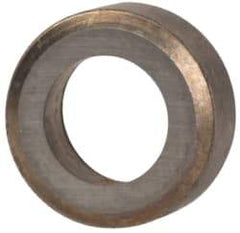 Made in USA - 1/2" Inscribed Circle, Round Shim for Indexables - Carbide, 3/16" Thick, IRSN Shim Style, Negative Rake - Industrial Tool & Supply