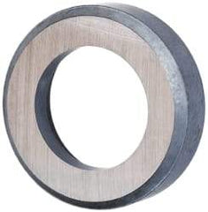 Made in USA - 3/4" Inscribed Circle, Round Shim for Indexables - Carbide, 3/16" Thick, IRSN Shim Style, Negative Rake - Industrial Tool & Supply