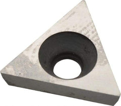 Made in USA - 3/8" Inscribed Circle, Triangle Shim for Indexables - Carbide, 1/8" Thick, PTP Shim Style, Positive Rake - Industrial Tool & Supply