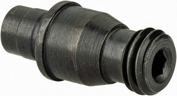 Made in USA - NL-46, 1/2" Inscribed Circle, 3/32" Hex Socket, 1/4-28 Thread, Negative Lock Pin for Indexable Turning Tools - 0.67" OAL - Industrial Tool & Supply