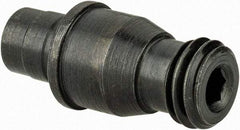 Made in USA - NL-46, 1/2" Inscribed Circle, 3/32" Hex Socket, 1/4-28 Thread, Negative Lock Pin for Indexable Turning Tools - 0.67" OAL - Industrial Tool & Supply