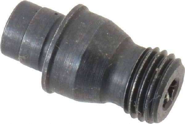 Made in USA - NL-68, 3/4" Inscribed Circle, 9/64" Hex Socket, 3/8-24 Thread, Negative Lock Pin for Indexable Turning Tools - 0.86" OAL - Industrial Tool & Supply