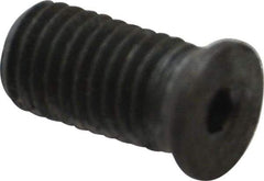 Made in USA - Hex Socket for Indexables - 1/4-28 Thread, Industry Std S-46, For Use with Shims - Industrial Tool & Supply
