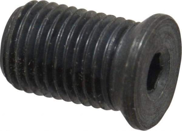 Made in USA - Hex Socket for Indexables - 3/8-24 Thread, Industry Std S-68, For Use with Shims - Industrial Tool & Supply