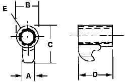 Iscar - Series Isoturn, CL Clamp for Indexables - Industrial Tool & Supply