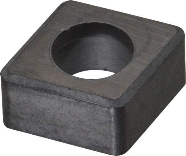 Kennametal - 1/2" Inscribed Circle, Diamond (Shape) Boring Bar Shim for Indexables - 1/4" Thick, ICSN Shim Style, Negative Rake - Industrial Tool & Supply