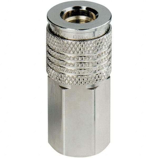 Dynabrade - Pneumatic Hose Coupler - 1/4" Body Diam - Industrial Tool & Supply