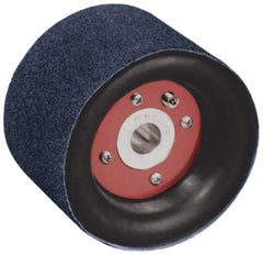 Dynabrade - 2-3/4" Wide Power Sander Pneumatic Wheel - 5" Diam - Industrial Tool & Supply