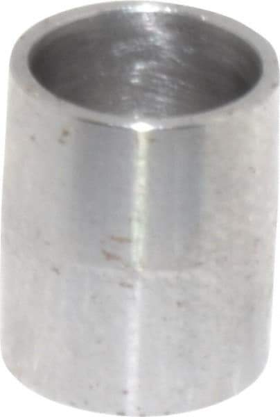 Dynabrade - 5/16" Diam x 3/8" Wide Contact Wheel - 8-1/8" Arbor Hole, Crowned, Steel Face - Industrial Tool & Supply
