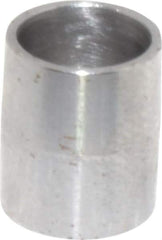 Dynabrade - 5/16" Diam x 3/8" Wide Contact Wheel - 8-1/8" Arbor Hole, Crowned, Steel Face - Industrial Tool & Supply