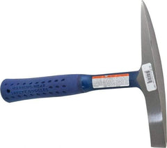Estwing - 7/8 Lb Head Welder's Hammer - 11" Long, 1-1/4" Face Diam, Steel Handle - Industrial Tool & Supply