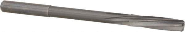 Magafor - 8.001mm Solid Carbide 6 Flute Chucking Reamer - Spiral Flute, 0.315" Straight Shank, 1-19/64" Flute Length, 4-5/8" OAL - Industrial Tool & Supply