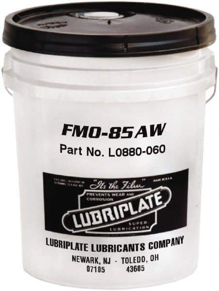 Lubriplate - 5 Gal Pail, Mineral Multipurpose Oil - SAE 5W, ISO 22, 21.26 cSt at 40°C, 3.95 cSt at 100°C, Food Grade - Industrial Tool & Supply