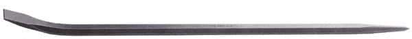 Made in USA - 24" OAL Pinch Bar - 3/4" Wide - Industrial Tool & Supply