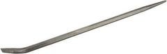 Made in USA - 36" OAL Pinch Bar - 7/8" Wide - Industrial Tool & Supply