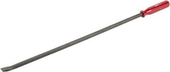 Made in USA - 36" OAL Screwdriver Pry Bar - 7/8" Wide - Industrial Tool & Supply