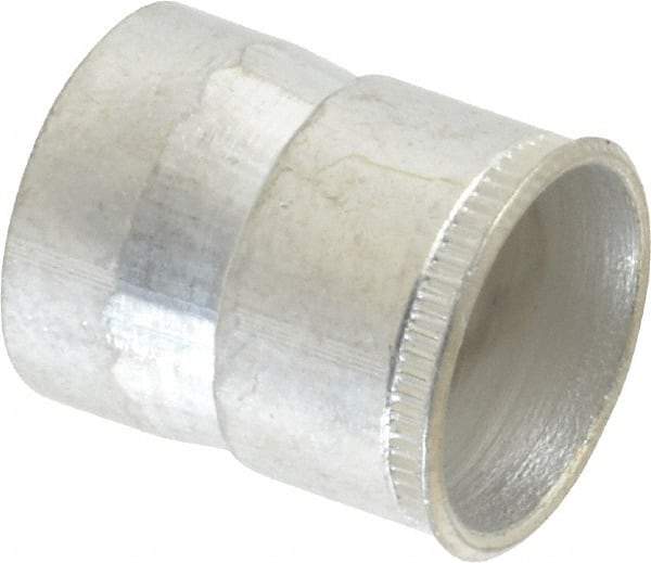 Made in USA - 5/16-18 UNC, Cadmium-Plated, Steel Knurled Rivet Nut Inserts - 0.03" to 0.09" Grip, 1/2" Drill Size, 0.528" Body Diam - Industrial Tool & Supply