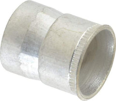 Made in USA - 5/16-18 UNC, Cadmium-Plated, Steel Knurled Rivet Nut Inserts - 0.03" to 0.09" Grip, 1/2" Drill Size, 0.528" Body Diam - Industrial Tool & Supply