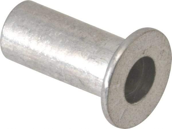 Made in USA - Rivet Nuts Type: Open End Material: Steel - Industrial Tool & Supply