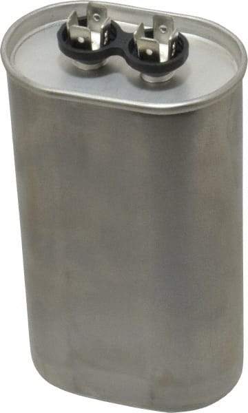 Value Collection - 50 Microfarad Motor Capacitor - 370 Volts, 3-3/4" High - Industrial Tool & Supply